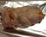 Foto del paso 5 de la receta: Pollo deshuesado relleno para Nochebuena🎄🥂