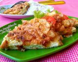 Foto langkah ke 3 dari resep Telur Dadar Tahu.