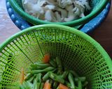 Foto langkah ke 1 dari resep Tumis jamur tiram, buncis, wortel.