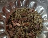 A picture of step 1 of Shahi Chat masala.