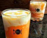 A picture of step 3 of Mango lassi.