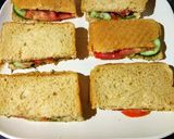 Vegetable chinese sandwich रेसिपी चरण 3 फोटो