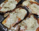 Foto del paso 5 de la receta: Berenjenas a la pizza🍆🧀🥯🍅🥙