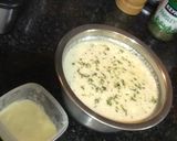 A picture of step 9 of Cream of Chicken Soup 🍲.