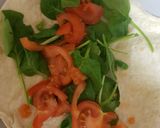 A picture of step 2 of My Cod Wrap & Salad 😀.