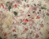 Foto del paso 5 de la receta: Espaguetis integrales con pavo y salsa de queso de Cabra