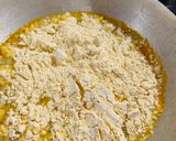 A picture of step 1 of Authentic Kathiawadi Dhokli nu shaak/ sabzi.