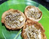 A picture of step 8 of Crisp tangy katori chaat.