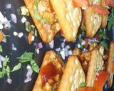 A picture of step 5 of Tuc chicken sandwich 💕ٹک چکن سینڈوچ💕.