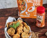 Foto langkah ke 5 dari resep Mie Krispi Salted Egg dg Ebi & Seledri.