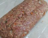 Foto del paso 3 de la receta: Albondingón relleno de jamón, muzzarela y huevo