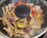 Mustáros petrezselymes sertéstokány recept fázis 4 fotója
