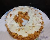 A picture of step 4 of Rajasthani Malai Ghevar recipe.