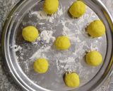 عکس مرحله 3 از دستور نان سنگک خانگی
