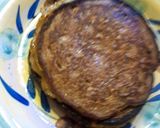 A picture of step 3 of ChocolateOat Pancake.