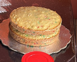 Foto del paso 14 de la receta: Birthday Cake con compota de chocolate y durazno
