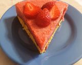 Foto del passaggio 8 della ricetta Torta leggera con spuma di fragole
