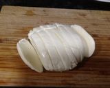 Foto del paso 11 de la receta Sartén de patatas, huevos y salchichas con queso mozarella