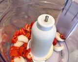 A picture of step 3 of Chilli Jam.