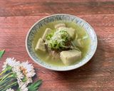 Hình bước làm 3 của món Canh Khoai Giao Hầm Xương