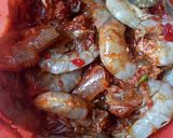 Foto langkah ke 2 dari resep Sate Udang Pedas Manis.
