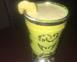 A picture of step 2 of Banana smoothie🍌🥛.