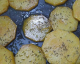 Foto del paso 2 de la receta: Rodajas de zapallo al horno con tomillo