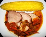 Foto del paso 7 de la receta: Pulpa de cerdo braseada con zanahorias y cebolla