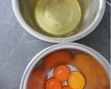 Hình bước làm 1 của món Bánh cuộn matcha kem mascarpone