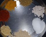 A picture of step 4 of Aloo Kachori.