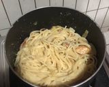 Foto langkah ke 6 dari resep Spaghetti Carbonara.