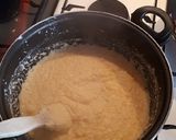 Une image de l'étape 2 de Polenta gratinée au Beaufort.