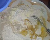 A picture of step 1 of Eggless pancake.