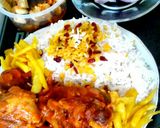 عکس مرحله 1 از دستور چلو مرغ
