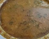 A picture of step 9 of Onion Rava Dosa with nariyal chutney, sambar.