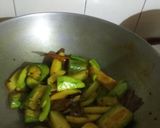 ডালের বড়া দিয়ে লাল শাক ভাজা (daler bora diye laal saag bhaja recipe in Bengali) রেসিপি ধাপ - 2 ছবি
