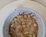 Foto del paso 3 de la receta: Mug cake de avena y manzana caramelizada 🍎 Tortita en taza