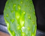 A picture of step 3 of Flour Tortillas with Nopal and Spinach.