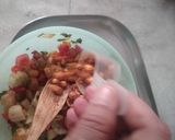 A picture of step 4 of Veggie-Fruity Summer Salad.