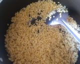 A picture of step 1 of Instant mung daal halwa.