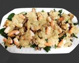 Foto del paso 5 de la receta: Ensalada de Espinacas con Langostinos