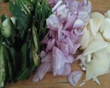 Foto langkah ke 2 dari resep Bandeng Lado Mudo - Bandeng Cabe Hijau.