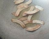 A picture of step 4 of Cholar Dal.