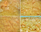 Foto del paso 4 de la receta: Calabacines rellenos de gambas con bechamel y crema de marisco