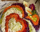 عکس مرحله 1 از دستور تزیین سالاد