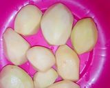 A picture of step 1 of Potato crisps.