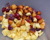 Szilvás-almás (gyümölcs mentő) süti recept fázis 1 fotója