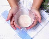 Foto langkah ke 3 dari resep BUBBLE BREAD VIRAL | Roti Gelembung Tanpa Telur.