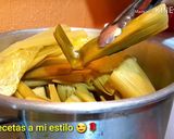 A picture of step 16 of Easy Blender Corn Tamales.