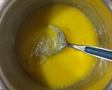 A picture of step 5 of Mango and Lime Panna Cotta 🥭 🍋‍🟩.